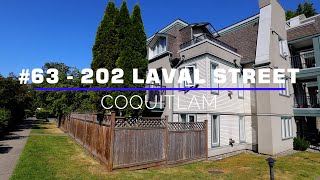 63  202 Laval Street Coquitlam [upl. by Nareht522]