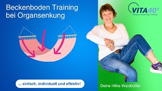 Beckenbodentraining bei Organsenkung [upl. by Rugg]