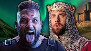 Ragnar Lodbrok vs Richard The Lionheart Epic Rap Battles of History [upl. by Drwde]