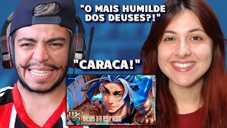 Susanoo Shuumatsu no Valkyrie  Deus Da Espada  M4rkim  REACT em CASAL [upl. by Sivaj]