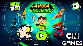 LANÇOU  NOVO JOGO BEN 10 A HORA DO HERÓI  Cartoon Network Games [upl. by Nirrek451]