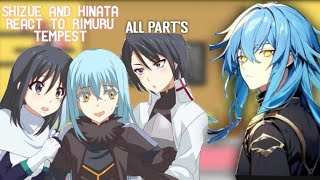 Shizue And Hinata React To Rimuru Tempestリムル・テンペスト  All Part [upl. by Ttevi]