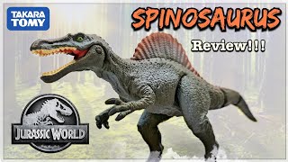 2021 Takara Tomy Jurassic World Spinosaurus Review [upl. by Cheadle]