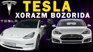 TESLA 50 МИНГ ДОЛЛАРГА ХОРАЗМ МОШИНА БОЗОРИ НАРХЛАРИ [upl. by Akemak118]