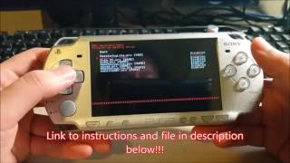 Update NoUMD Fix for Boot Hang with Sony PSP 2000 Internal Battery Mod [upl. by Nospmoht]