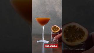 pornstar martini drinkrecipes mixology alcohol cocktail shortsyoutube [upl. by Atiuqahs85]