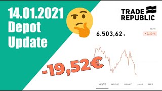 1952€  Clean Power Capital und CannaOne Technologies GEKAUFT  TRADE REPUBLIC Depot  14012021 [upl. by Rob]