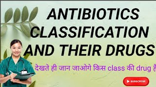 Antibiotics Classification and their drugs Name Antibiotics Antiviral Antifungal Medications [upl. by Nabila]