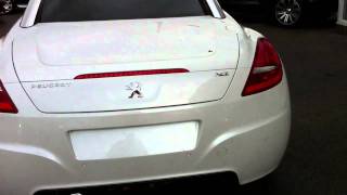 PEUGEOT RCZ GT THP 156 2DR COUPE PEARL WHITE [upl. by Mommy]