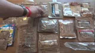 MRE First Strike Ration FSR Part One  General Information and Opening [upl. by Duj950]