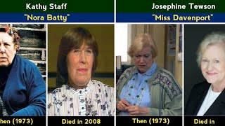 Last of the Summer Wine 1973 Cast Then and Now 2024 comparison [upl. by Linea611]