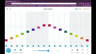 Chrome Music Lab Song Maker [upl. by Nnylamme]