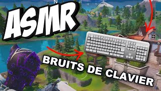 ASMR FORTNITE FR  Bruits de clavier tapping clavier fluttering chuchotement [upl. by Marzi]