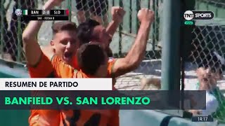 Resumen de Banfield vs San Lorenzo 20  Fecha 8  Superliga Argentina 20182019 [upl. by Lertnahs]