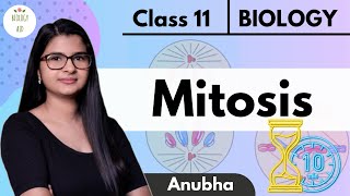 Class 11  Mitosis Under 10 Mins  ⏳ NCERT [upl. by Anyehs]