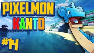 Minecraft Pixelmon Kanto Edition quotSurfin Laprasquot  Episode 14 Minecraft Pokemon Mod [upl. by Norga]