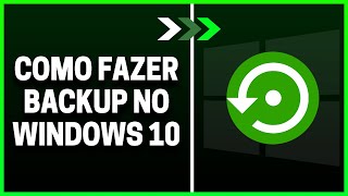 COMO FAZER BACKUP NO WINDOWS 10 FÁCIL [upl. by Margeaux]