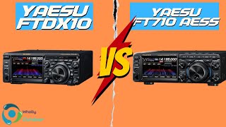 Yaesu FTDX10 VS Yaesu FT710 AESS Which Is Better For You [upl. by Colvin]