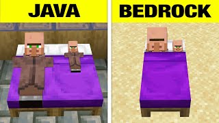 63 Minecraft Java vs Bedrock Differences [upl. by Banky]