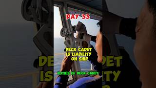 Day 33 Deck Cadet is a liability on Ship  Duties of Deck Cadet  sea ocean deckcadet [upl. by Aineval]