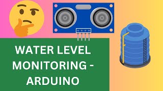 Water Tank level monitoring system with Ultrasonic and Arduino 🤔 [upl. by Eire556]