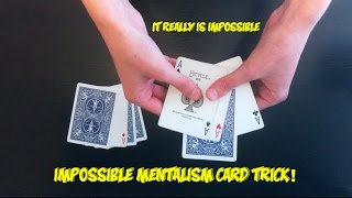 THIS IS INSANE Mentalism Card Trick Revealed [upl. by Leeke]