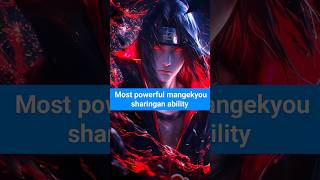 Most powerful mangekyou sharingan ability🔥narutofacts narutoshippudenfacts animefacts animehindi [upl. by Philomena]