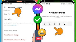 Risolvi lopzione di reimpostazione del PIN di Messenger non visualizzata  Reimposta il codice [upl. by Edialeda]