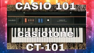 DEMO  Casio  CasioTone 101 [upl. by Hogen]