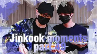 Jin  Jungkook  Jinkooks moments part 49 [upl. by Chemush]