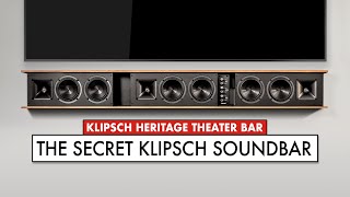 Is THIS the SOUND BAR to Buy KLIPSCH Heritage Theater Bar Review [upl. by Yeldar]