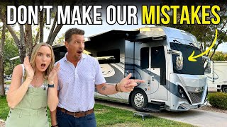 Costly MISTAKES to AVOID when setting up your RV  RV Setup for newbies [upl. by Walton]