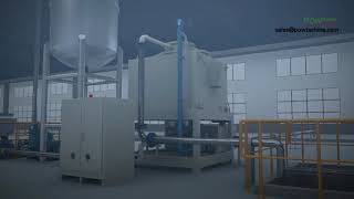 Kaolin production line processing demonstration  Powtechchina [upl. by Cheyne]