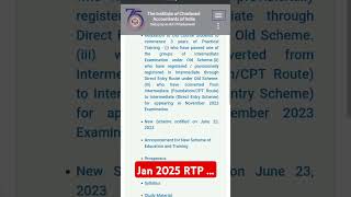 Latest RTP Ca foundation jan2025 ❣️🔥🔥🔥 [upl. by Anaet]