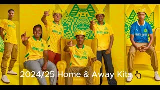 Mamelodi Sundowns Unvail 202425 Home amp Away Kits 👆 [upl. by Dub]