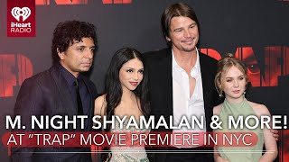 Josh Hartnett M Night Shyamalan amp More Talk Working Together On Their New Film “Trap” [upl. by Lindley]