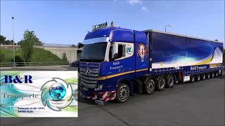 BampR Transporte ETS 2 Video [upl. by Neellok]