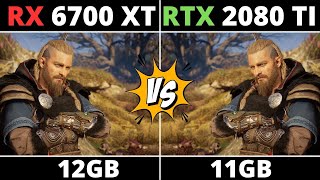 RX 6700 XT VS RTX 2080 TI  TEST IN10 GAMES 1440p IN 2023 [upl. by Llerral898]