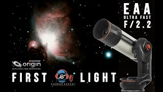 First Light  EAA with Celestron Origin Home Observatory  Multiple Targets FAST [upl. by Rihat636]