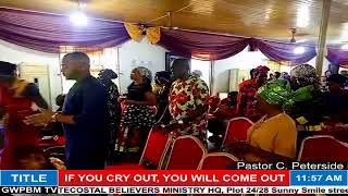 IF YOU CRY OUT YOU WILL COME OUT  PASTOR C PETERSIDE [upl. by Stempien]