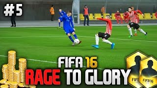 FIFA 16 RAGE TO GLORY 5  VARDYS HAVIN A PARTY Ultimate Team [upl. by Alleciram335]