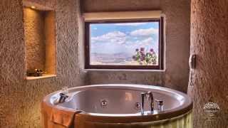 Museum Hotel Cappadocia  Official video  The best luxury boutique cave hotel in Cappadocia [upl. by Nyladnewg]