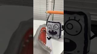 SHARK PUPPET MEETS DOODLEBOB [upl. by Dajma]