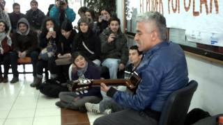 Jorge González  Tren al sur Toma USACH [upl. by Yenial478]