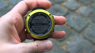 Suunto Ambit 2 GPS Reception [upl. by Ahsinwad66]