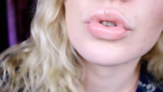 Up close kisses all over ASMR no talking [upl. by Samaj]