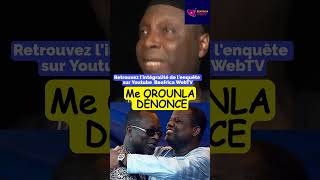 Affaire Sébastien Ajavon et Patrice Talon  Alain Orounla dénonce la procédure telle enclenchée [upl. by Adiahs495]