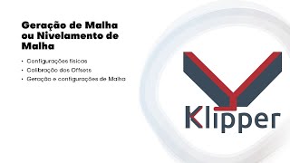 Tutorial Klipper  Nivelamento de Malha utilizando um BlTouch [upl. by Jaenicke850]