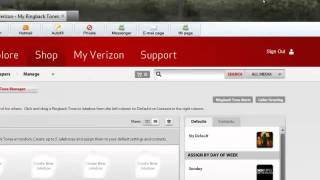 how to use verizon wireless ringback tones [upl. by Oly]