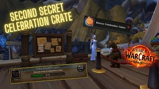 SECRET CRATE 2 QUICK TOKEN GUIDE  WoW 20th Anniversary Event [upl. by Helen]